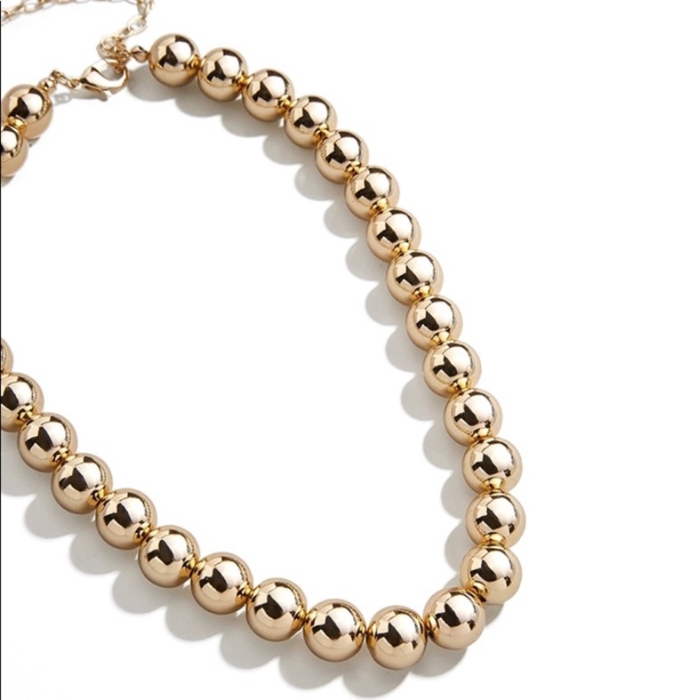 GIFT 🎁 SHOP Gold bead chain choker - Picture 2 of 4
